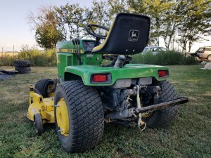 For Sale John Deere 420 Garden Tractor With 3 Pt Power Steering
