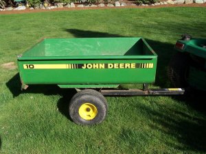New tires for the John Deere 10S cart | Tractor Fanatics