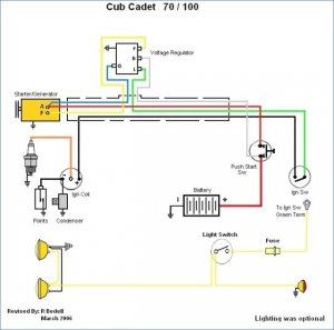 Cub Cadet 1430 Wiring Diagram - diagram wiring power amp