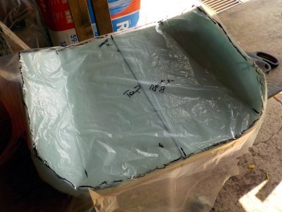 8 Plastic Rough Trimmed And Set Back On Padding To Amke Sure It Lays Reasonably Flat.jpg