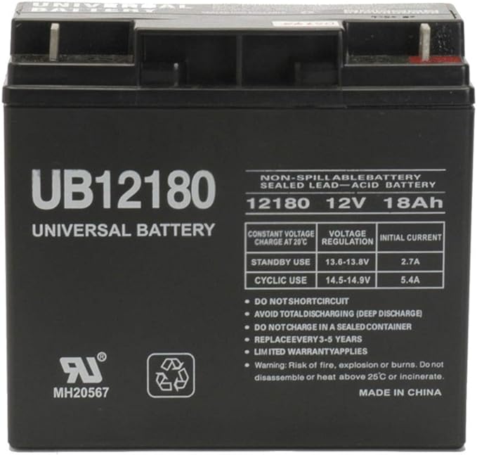 Universal Battery UB12180 Replacement Rhino Battery [Electronics]